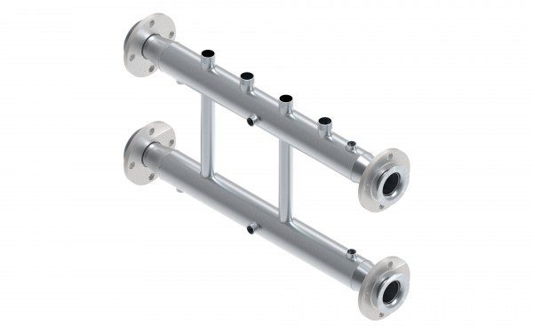 Распределительный коллектор GK50F(2)-25(2u)max, 250 кВт, серия MAXIMUS